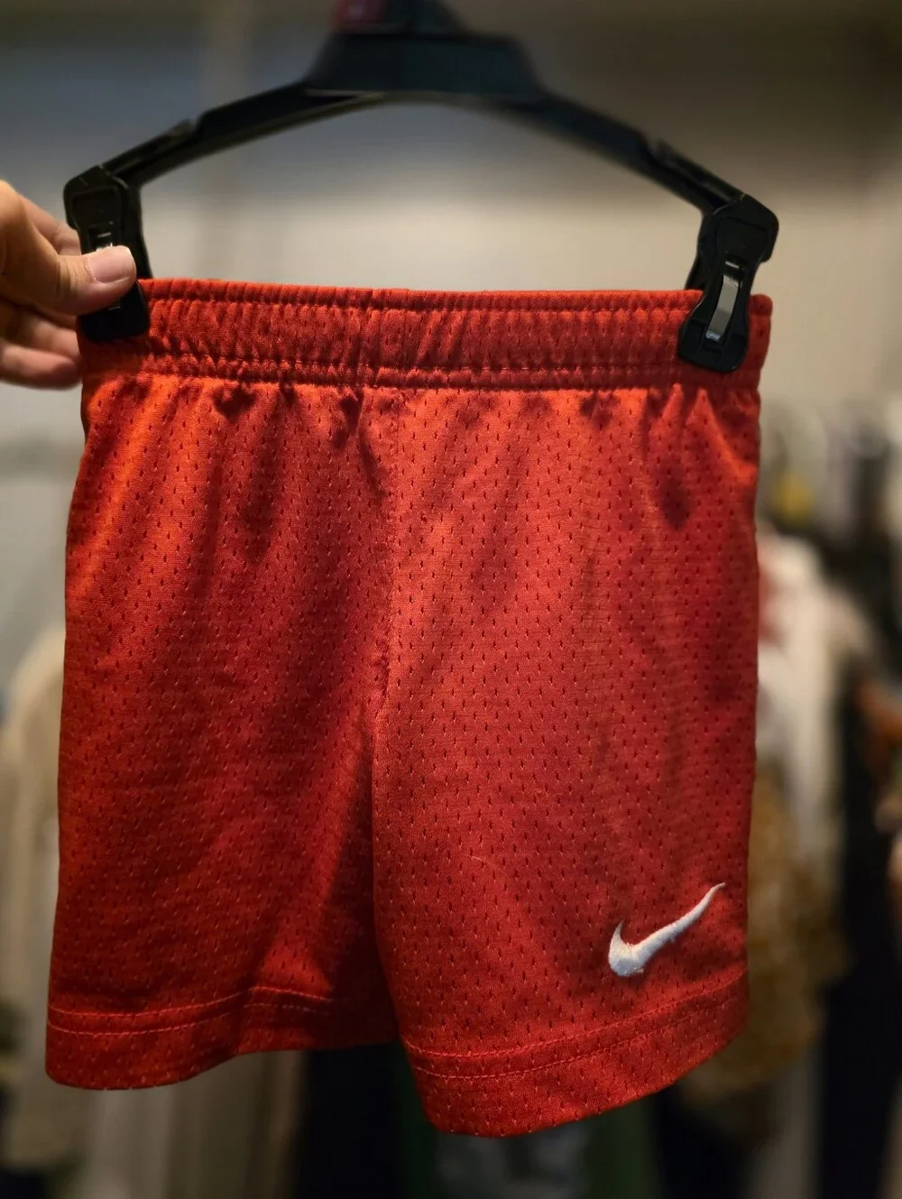 Nike Toddler Boys 4T Orange Shorts